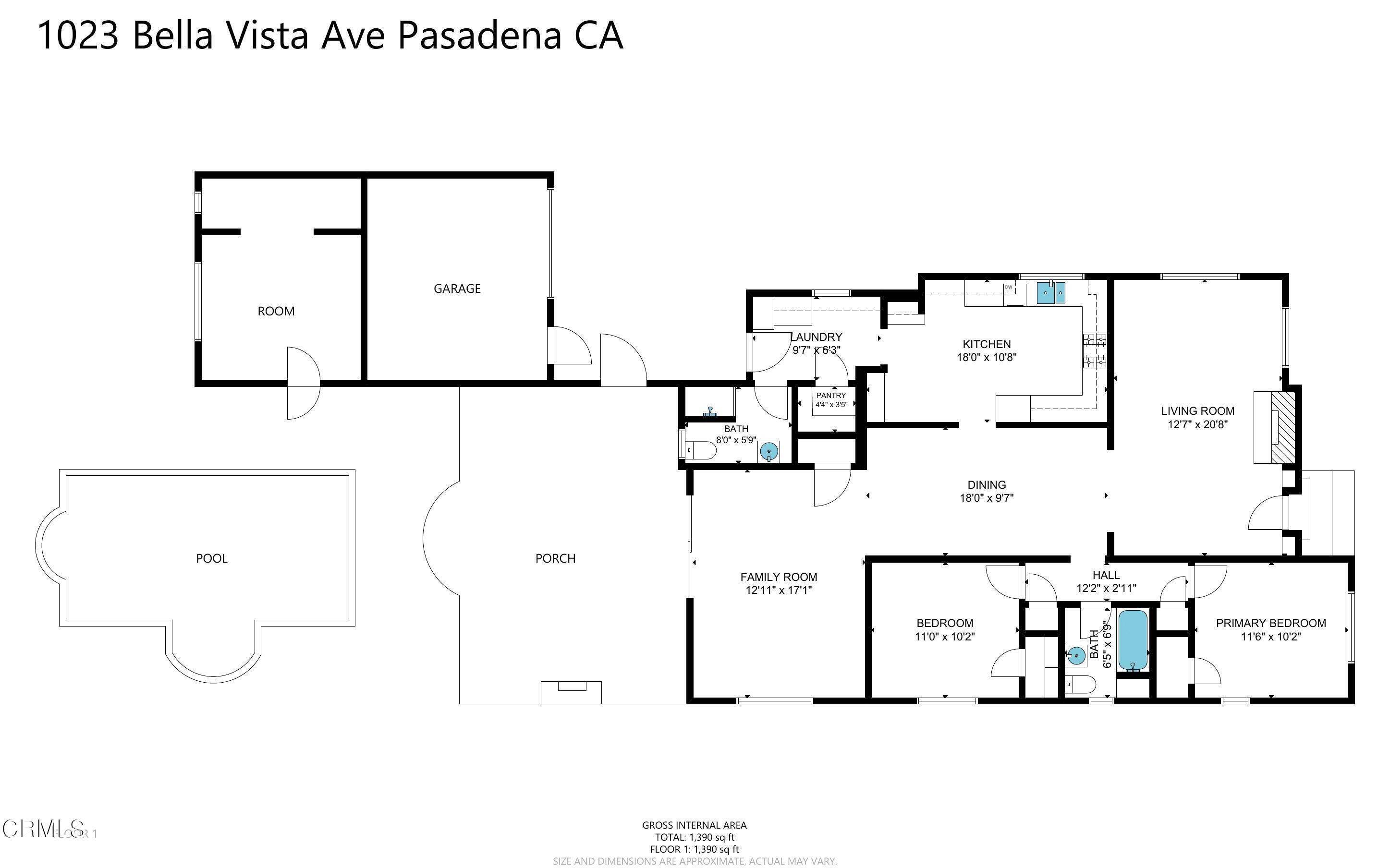 21. Single Family Homes at 1023 Bella Vista Avenue Pasadena, California 91107 United States