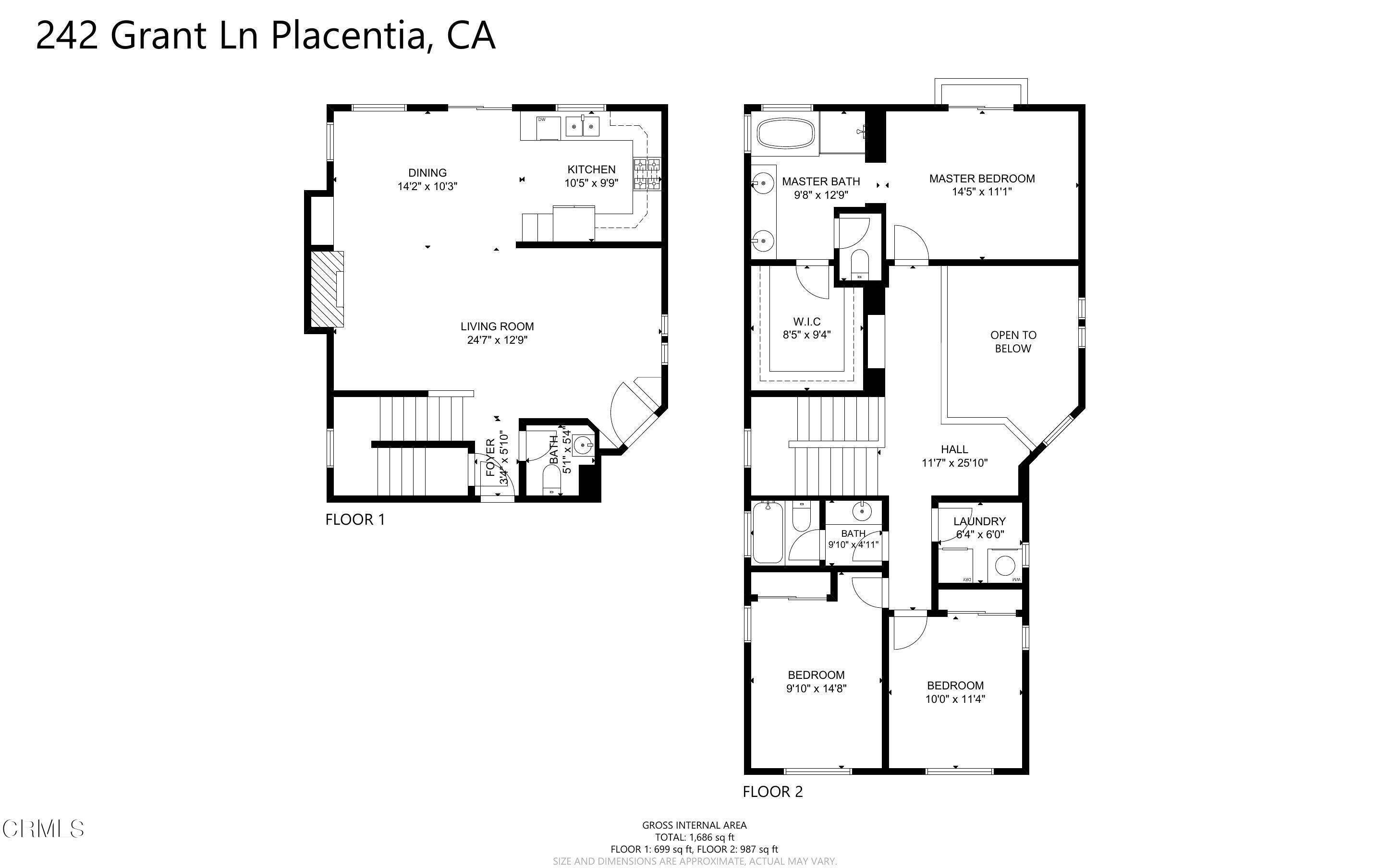 45. Condominiums for Sale at 242 Grant Lane Placentia, California 92870 United States