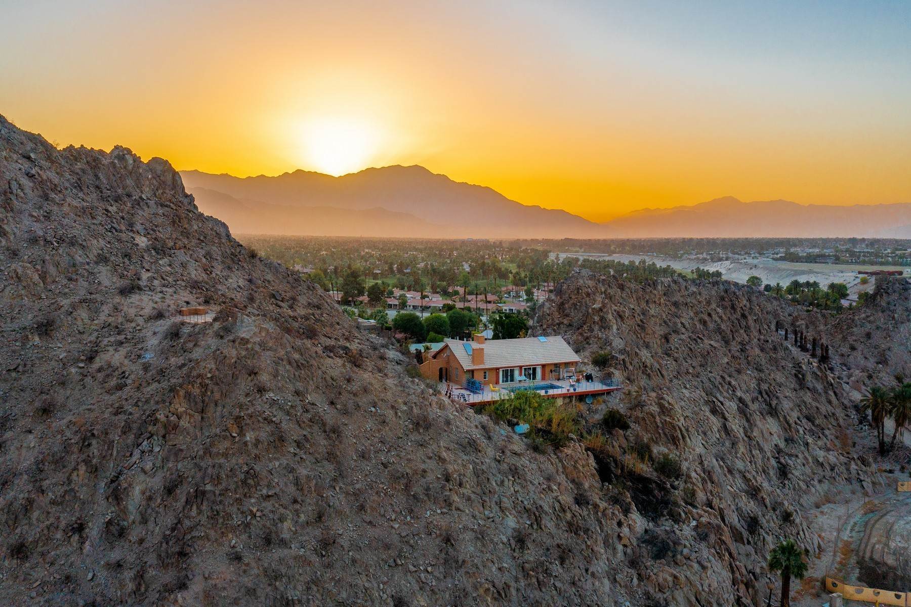 Single Family Homes for Sale at Enjoy Unobstructed Views in one of the Desert's most historic homes 78310 Clarke Court La Quinta, California 92253 United States